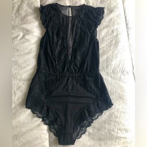 Black Lace Bodysuit